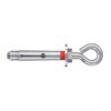 Anclaje metálico fsl 8 acabado hembrilla cerrada m6 x 45 mm, bolsa 4 uds