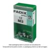 Caja s 12 unid. tuerca con autofreno cinc m 3 fadix