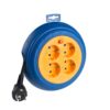 Enrollacables 03 m 3 g 1,50 mm² 4 tomas t/tl