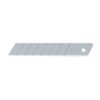 Cuchillas troceables plateadas 18 mm, juego 6 uds