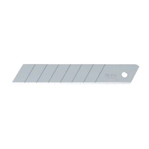 Cuchillas troceables plateadas 18 mm, juego 6 uds