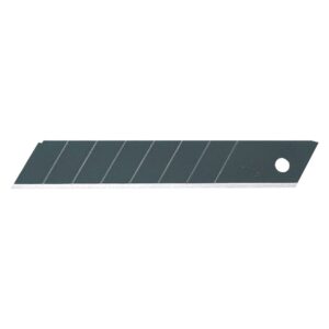 Cuchillas troceables negras 18 mm, juego 10 uds