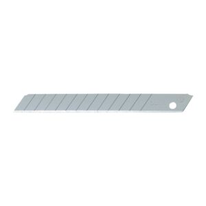 Cuchillas troceables plateadas 9 mm, juego 10 uds