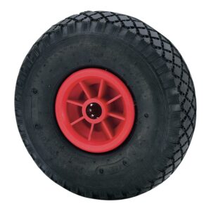 Rueda impinchable con nucleo poliamix y eje de rodillos, carga máx. 100 kg, ø 26 cm