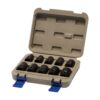 Vasos de impacto ½ pulg, 10 - 24 mm, 10 uds