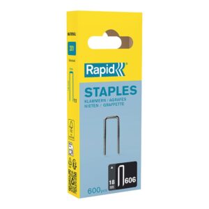 Grapa 606 / 18 mm galvanizada, 600 uds