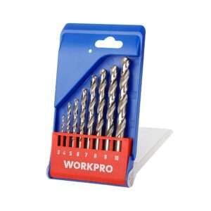 Brocas para metal, juego 8 piezas
