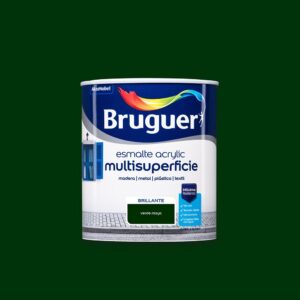 Esmalte acrilico multisuperficie verde mayo brillante 750 ml
