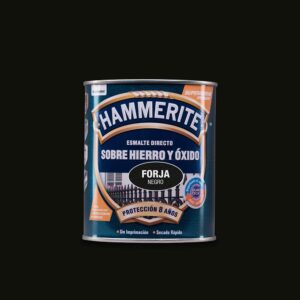 Esmalte metálico negro forja 750 ml