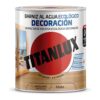 Barniz al agua ecológico decoración incoloro mate 750 ml