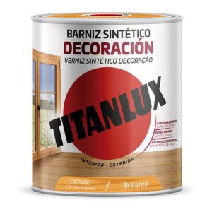 Barniz sintético decoración castaño brillante 250 ml