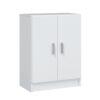 Armario multiusos 2 puertas blanco