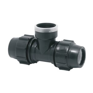 Conexión t mixta polipropileno rosca hembra 20 mm x ½ pulg