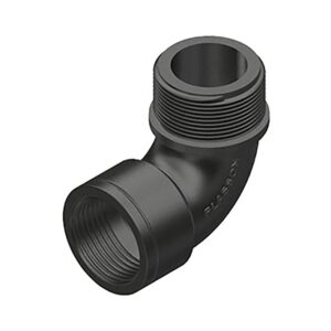 Codo 90° polipropileno rosca macho/hembra ¾ pulg