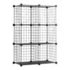 Estantería modular metálica titan c6 negro