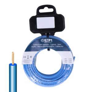 Carrete cablecillo h07z1-k 1,50 mm² azul, 15 m