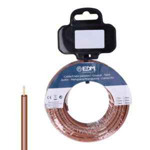 Carrete cablecillo h07z1-k 6,00 mm² marrón, 10 m