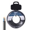 Carrete manguera plana h03vv-f 2 x 0,75 mm² negra, 20 m