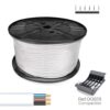 Manguera plana 3 x 1,50 mm² blanca, 250 m. (bobina grande)