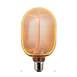 Bombilla led g100 decorativa halo exterior e27 4 w 220 lm 1800 k luz cálida ø102 x 190 mm