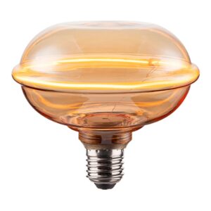 Bombilla led decorativa ufo, e27, 4 w, 280 lm, 1800 k, luz cálida, ø130 x 121 mm