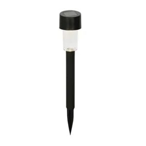Estaca solar negra, ø4,5 x 23 cm