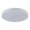 Plafón led circular, targes, 80 w, 3cct, 8800 lm, blanco, ø60 x 6,5 cm
