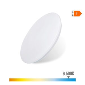 Aplique led circular de superficie 18w 6500 k 1820 lm ø32,5 x 6,2 cm