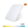 Aplique led cuadrado extraplano de superficie 18 w 6500 k 1820 lm 33 x 33 x 6,9 cm