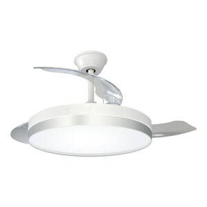 Ventilador de techo 3cct ø107 cm, plateado