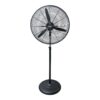 Ventilador industrial de pie 150 w, negro, ø60 cm