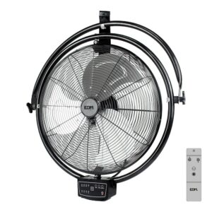 Ventilador pared-techo industrial, potencia 120 w - 64,9 db - aspas ø50 cm