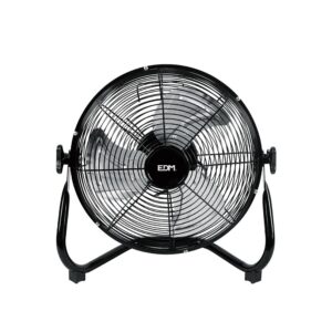 Ventilador industrial de suelo. color negro 40w - 57,7 db - aspas ø30 x 41 cm