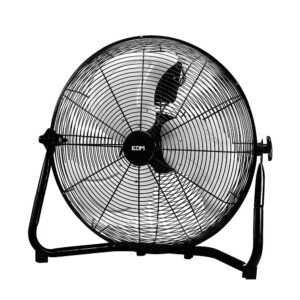 Ventilador industrial de suelo. color negro 120w - 64,9 db - aspas ø50 x 58 cm