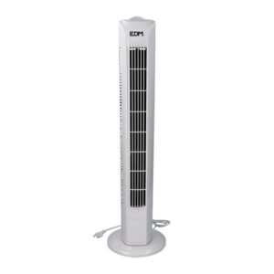 Ventilador de torre. potencia: 45 w - 60db, blanco 21 x 78 cm