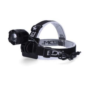 Foco led de aluminio recargable 180 lm, 50 lm, flash. función frontal / bicicleta