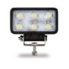 Faro de trabajo rectangular 6 led - 1200 lm - 18w - 10 - 30v