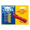 Pila alkalina longlife power 4 x aa + 4 x aaa + regalo mini linterna led