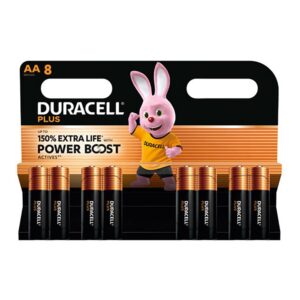 Pila alkalina power boost aa lr06 mn1500 1,5 v ø14,5 x 50,5 mm blister 8 uds