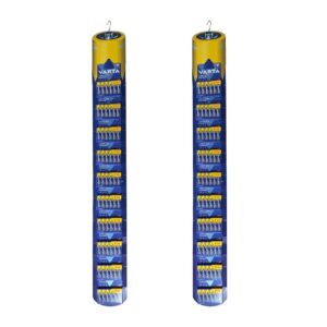 Pila alkalina longlife power aa - lr06 - 10 blisters de 6 pilas / tira, total 120 pilas - 2 uds - 11 x 100 x 2 cm
