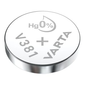 Micro pila de botón silver sr55 - v381 1,55 v ø11,6 x 2,1 mm watch blister