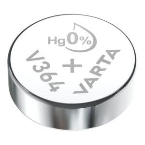 Micro pila de botón silver sr60 - v364 1,55 v ø6,8 x 2,15 mm watch blister