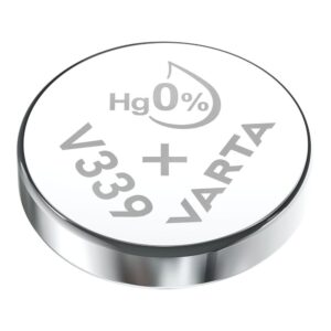 Micro pila de botón silver sr614sw - v339 1,55 v ø6,8 x 1,45 mm watch blister