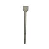 Cincel de pala 250 mm total largo util 190 mm punta 40 mm