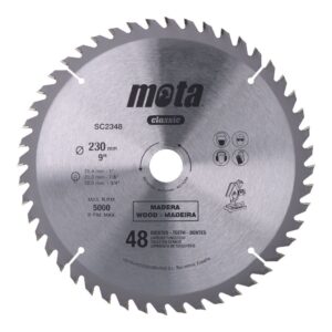 Sierra circular widia ø230 mm 48 dientes