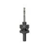 Adaptador con broca para sierra de copa de 32 a 152 mm
