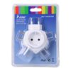 Adaptador universal multi-globe 10 a 250 v, 110 x 100 x 45 mm