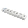 Base múltiple de 6 tomas 2p+t, 16 a 250 v