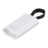 Base móvil 2p+tt schuko salida frontal 10 a 250 v~ facil extraccion blanca