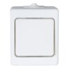 Interruptor conmutador de superficie 10ax 250v~, blanco